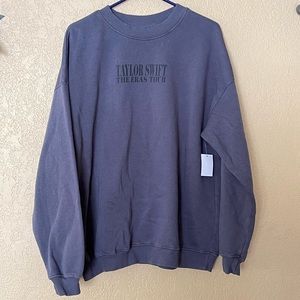 Taylor Swift ‘The Eras Tour’ Blue Crewneck